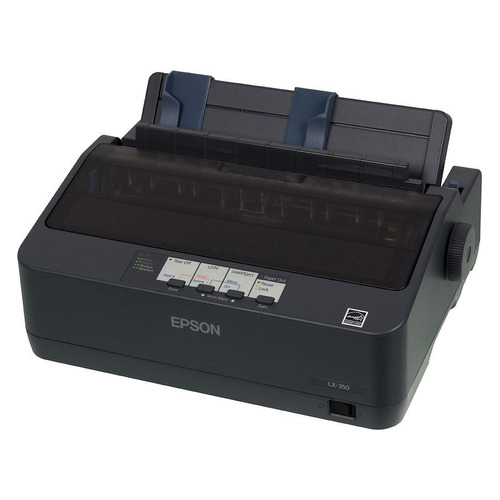 Принтер матричный Epson LX-350 черно-белый, цвет: черный [c11cc24031 ]