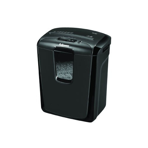 Уничтожитель бумаг Fellowes PowerShred M-8C, P-4, 4х37 мм, 8 лист. одновременно, 15л [fs-46041]
