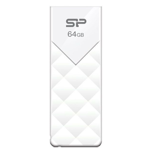 Флешка USB Silicon Power Ultima U03 64ГБ, USB2.0, белый [sp064gbuf2u03v1w]