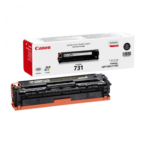 Картридж Canon 731BK, черный / 6272B002