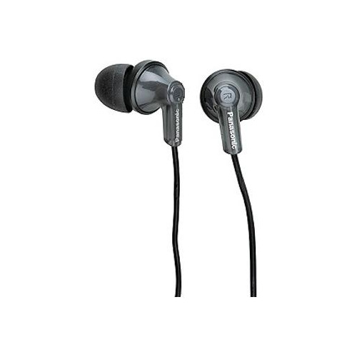 Наушники Panasonic RP-HJE118GU, 3.5 мм, вкладыши, черный [rp-hje118guk]