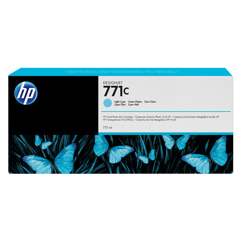Картридж HP 771C, светло-голубой / B6Y12A