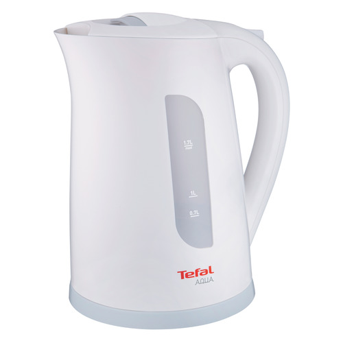 Чайник электрический Tefal KO270130, 2400Вт, белый и серый