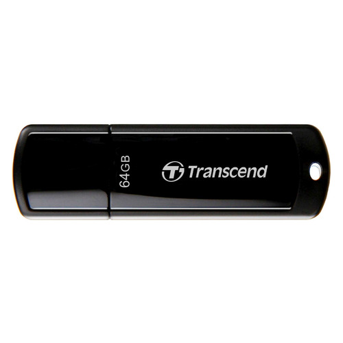 Флешка USB Transcend Jetflash 700 64ГБ, USB3.0, черный [ts64gjf700]