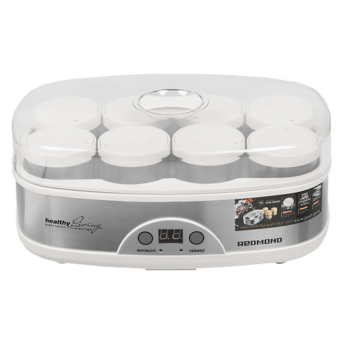 Йогуртница Redmond RYM-M5401 серебристый