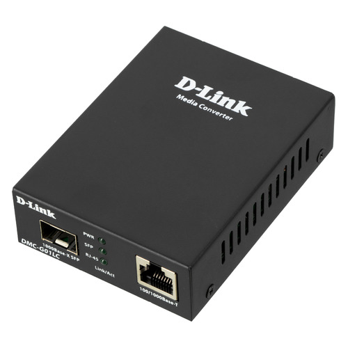 Медиаконвертер D-Link DMC-G01LC 100Base-TX/1000BASE-T Gig Eth