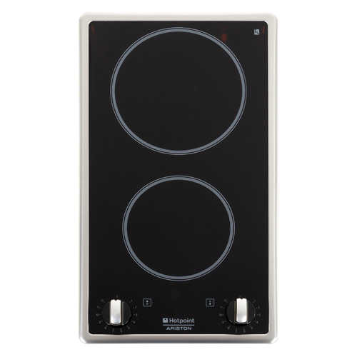 Варочная панель Hotpoint-Ariston 7HDK 2K (IX), инфракрасная, независимая, черный