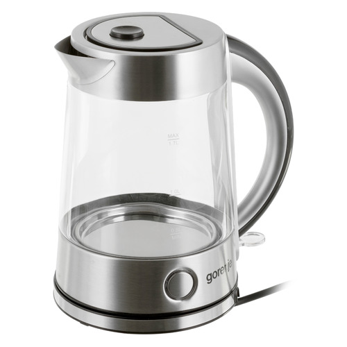 Чайник электрический Gorenje K17G, 2200Вт, серебристый