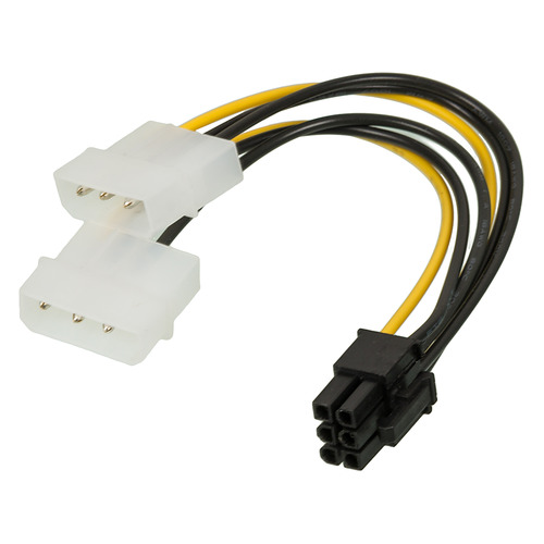 Кабель питания NingBo RTL-C32, PCI-E 6pin - Molex 89802 x