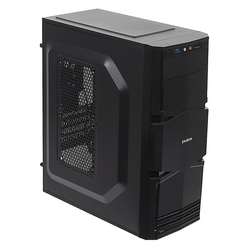 Корпус mATX Zalman ZM-T3, Mini-Tower, без БП, черный