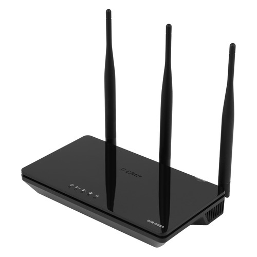 Wi-Fi роутер D-Link DIR-806A/RU, AC750, черный