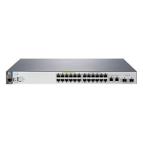 Коммутатор HPE Aruba 2530 J9779A 24x100Mb 2G 2SFP 24PoE+ 195W
