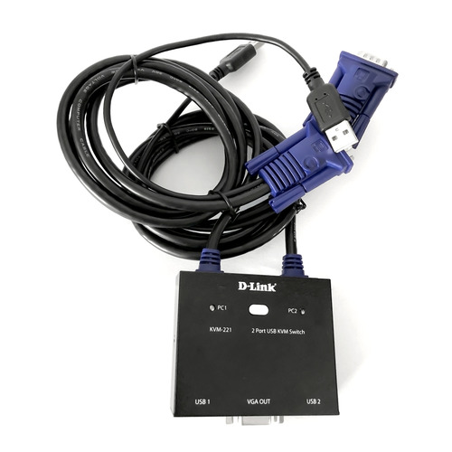 Переключатель D-Link KVM-221 (KVM-221/C1A)