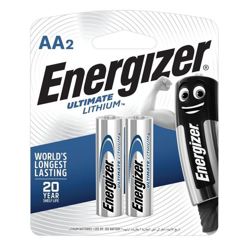 AA Батарейка Energizer FR6/L91, 2 шт