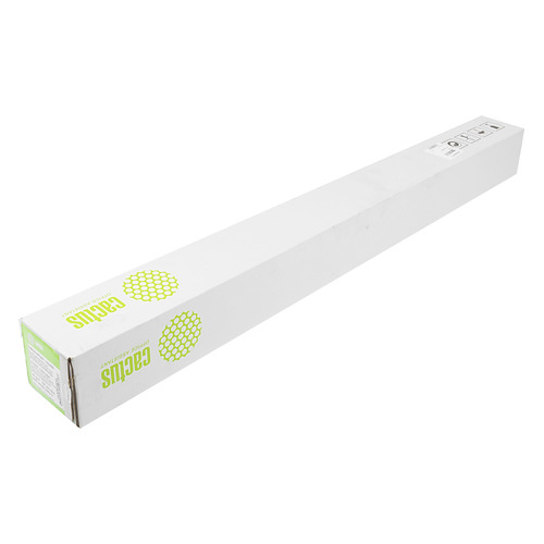 Бумага Cactus CS-PC90-106745, 1067мм х 45м, втулка 50.8мм (2"), 90г/м2, универсальная (с покрытием), белый, покрытие матовое