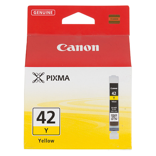 Картридж Canon CLI-42Y, желтый / 6387B001