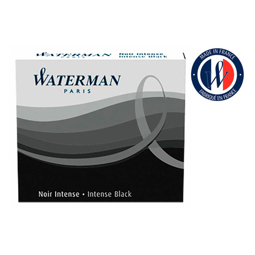 Картридж Waterman International 52011 (S0110940) черный чернила для ручек перьевых (6шт)
