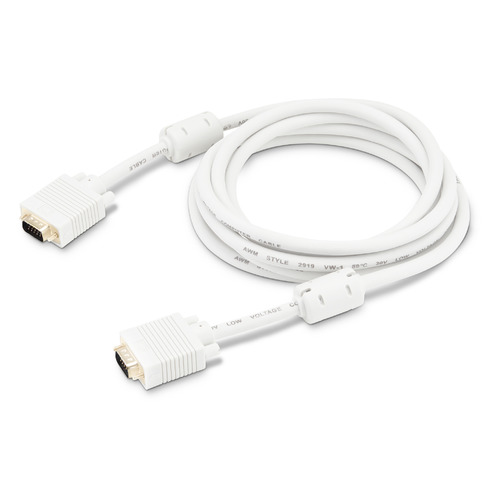 Кабель VGA Buro CAB016S-10, VGA (m) - VGA (m), ферритовый фильтр , 3м, серый