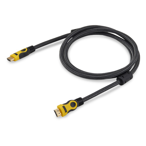 Кабель аудио-видео Buro HDMI 1.4, HDMI (m) - HDMI (m) , ver 1.4, 1.8м [hdmi 19m-19m braid]