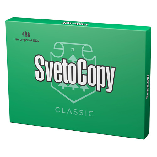Бумага SYLVAMO Svetocopy, A3, 80г/м2, 500л, общего назначения(офисная), белый 5 шт./кор