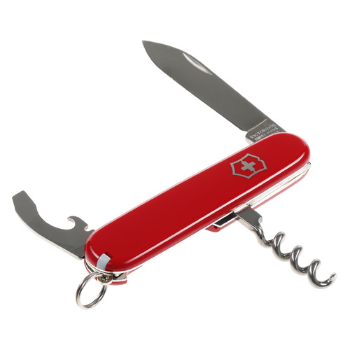 Складной нож Victorinox Waiter, функций: 9, 84мм, красный , коробка картонная [0.3303]