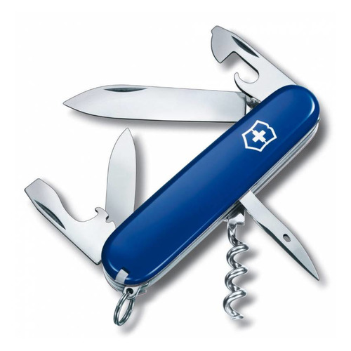 Складной нож Victorinox Spartan, функций: 12, 91мм, синий , коробка картонная [1.3603.2]