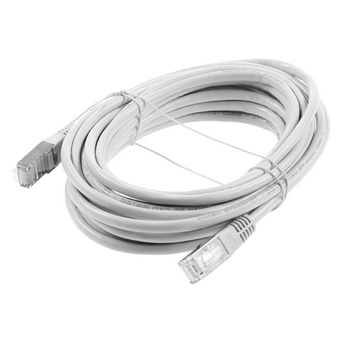 Патч-корд HAMA H-30593 STP, cat.5E, 5м, 1 шт, серый