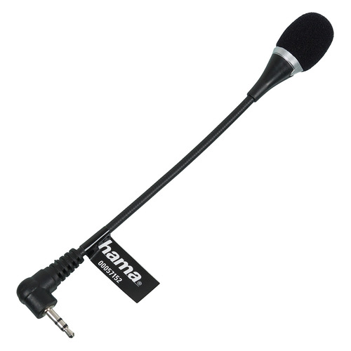 микрофон HAMA H-57152 для ноутбука черный [00057152]