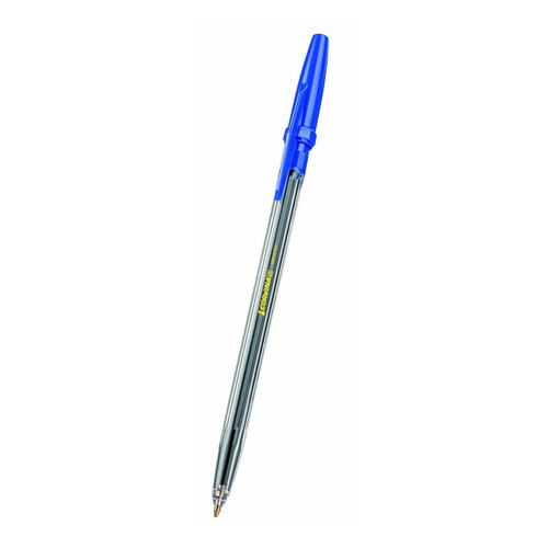 Ручка шариков. Corvina 51 Classic (40163/02) прозрачный d=1мм синие сменный стержень 50 шт./кор
