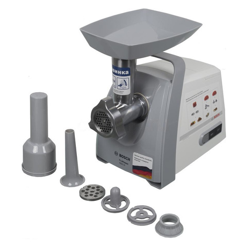 Мясорубка Bosch MFW45020, белый / серый