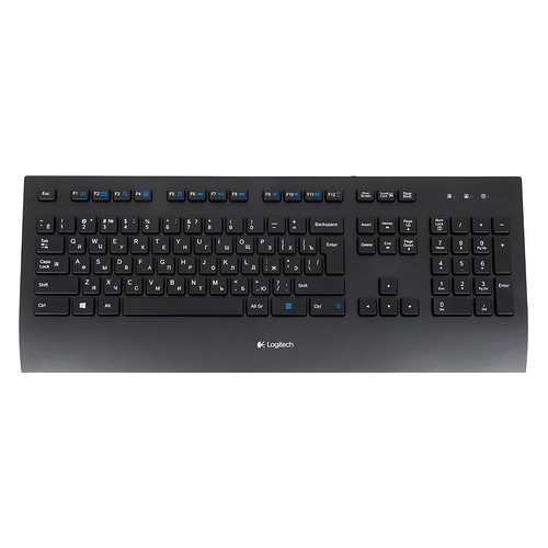 Клавиатура Logitech K280e, USB, черный [920-005215]