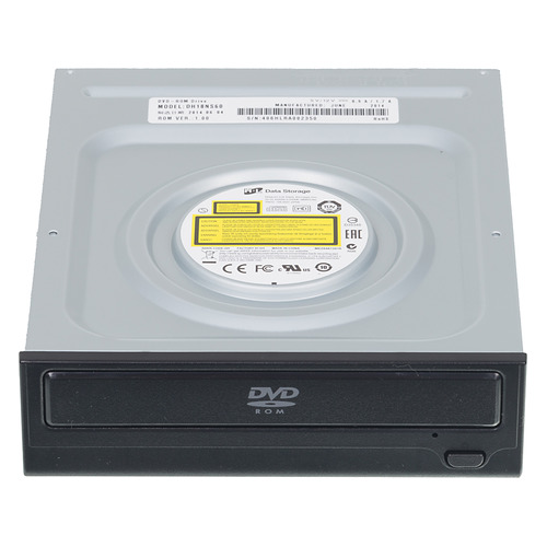 Оптический привод DVD-ROM LG DH18NS61, внутренний, SATA, черный, OEM