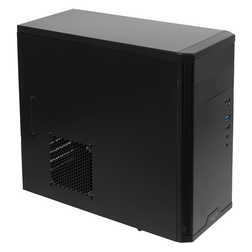 Корпус mATX Fractal Design Core 1100, Mini-Tower, без БП, черный [fd-ca-core-1100-bl]