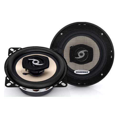 Колонки автомобильные Soundmax SM-CSA402, 10 см (4 дюйм.), комплект 2 шт