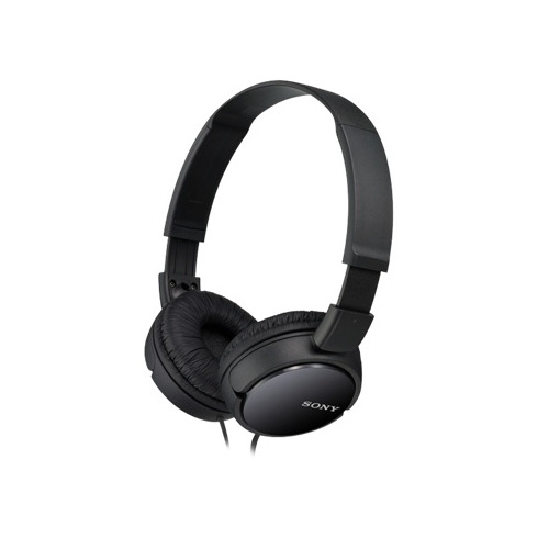 Наушники Sony MDR-ZX110, 3.5 мм, мониторные, черный [mdrzx110b.ae]