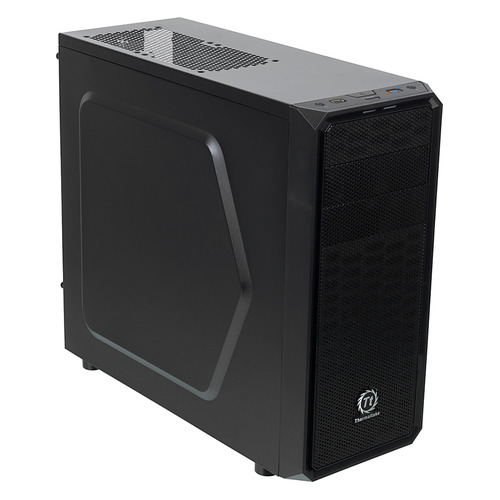 Корпус ATX Thermaltake Versa H25, Midi-Tower, без БП, черный [ca-1c2-00m1nn-00]