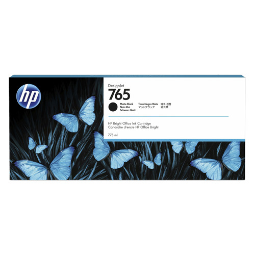 Картридж HP 765, черный матовый / F9J55A