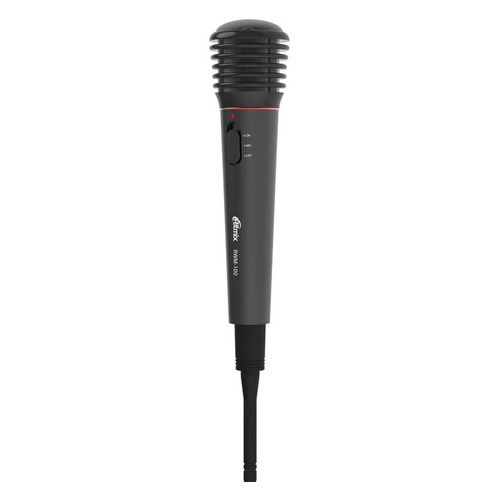 Микрофон Ritmix RWM-100, черный [15115779]