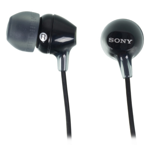 Наушники Sony MDR-EX15LP, 3.5 мм, вкладыши, черный [mdrex15lpb.ae]