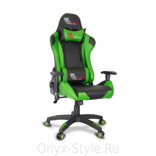 Кресло игровое компьютерное на колесах College CLG-801LXH Green