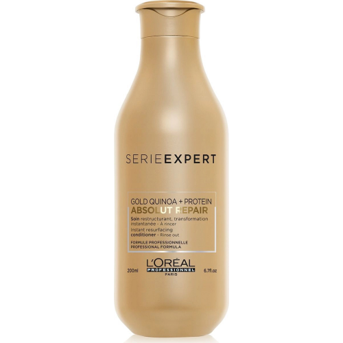 Loreal Absolut Repair Gold Quinoa + Protein Шампунь для восстановления поврежденных волос 300мл