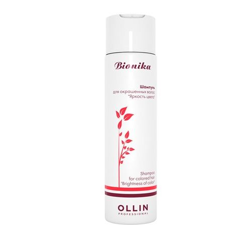 Ollin Professional BioNika Шампунь для окрашенных волос Яркость цвета 250мл