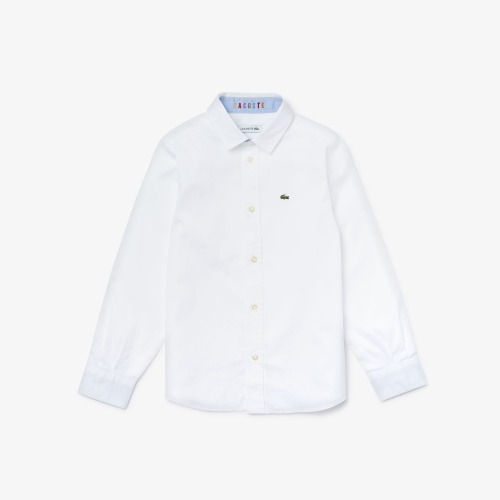 Детская рубашка Lacoste Oxford