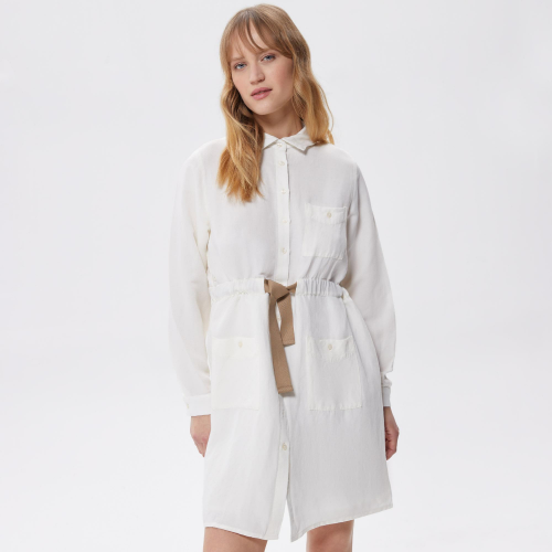 Женское платье Lacoste Relaxrd Fit с поясом