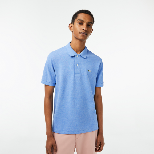 Lacoste Мужское поло L.12.12 из меланжевой ткани