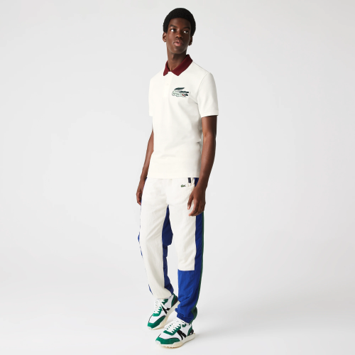 Мужское поло Lacoste Slim Fit из хлопка Heritage