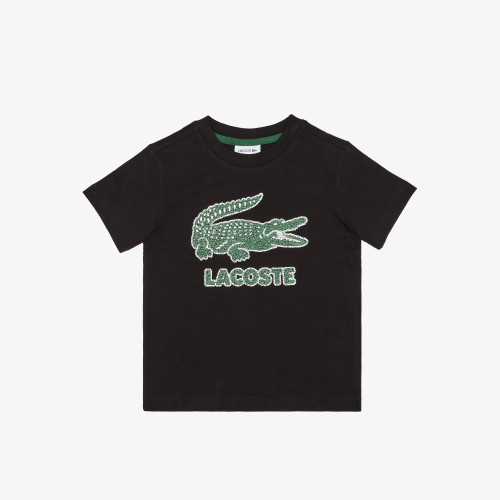 Детская футболка Lacoste с винтажным логотипом