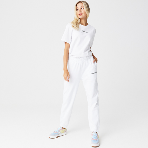 Женские фланелевые джоггеры Lacoste