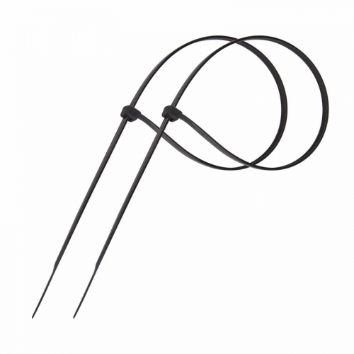 Стяжка кабельная нейлоновая 300x3,6мм, черная (100 шт/уп) PROconnect, 10шт, PROCONNECT, 57-0301