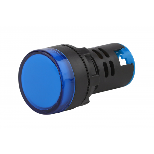 Эра лампа ad22ds(LED)матрица d22мм синий 230В, 1шт, ЭРА, BLS10-ADDS-230-K07E, Б0045621